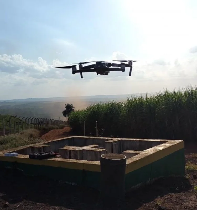 Levantamento aerofotogramétrico