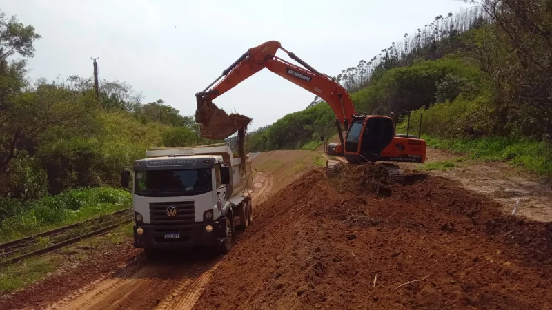 Serviço de terraplanagem